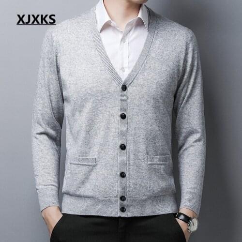 Мужские кардиганы XJXKS China At AliExpress