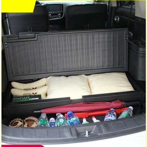 Fit for Mitsubishi Outlander 2013-19 Trunk Storage Box Storage Box Storage Storage Compartment Partition Box Accessories