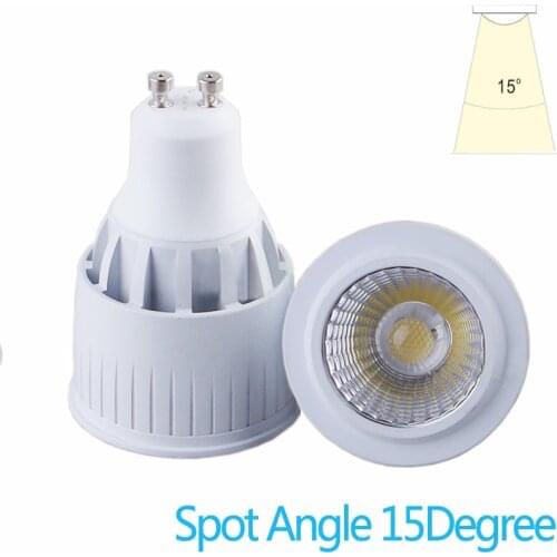 15Degree led spot lights bulb 4W 8W 12W warm cold white cob led cup lamp AC110v 220v GU10 E27 GU5.3 Spotlight Bulb Lamp