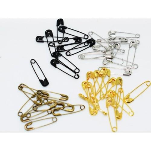 200 Pieces/Lot Copper Knitting Locking Markers Safety Pins Needle Multi Color DIY Handmade Craft Supplies 19*5mm