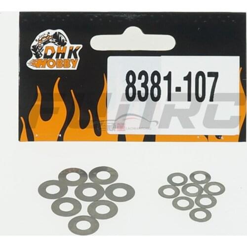 RC Cars Parts 8381-107 Metal Washer Gasket Ring DHK Hobby 8381 8382 8383 8384 Original Accessories Truck Big-foot 4wd Model Car