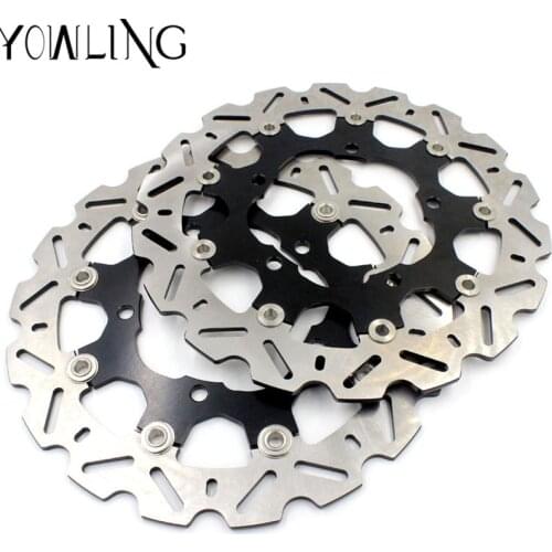 YOWLING motorcycle Parts Accessories Front Floating Brake Discs Rotor for SUZUKI GSR400 GSR600 GSR 400 600 GSR-400 GSR-600
