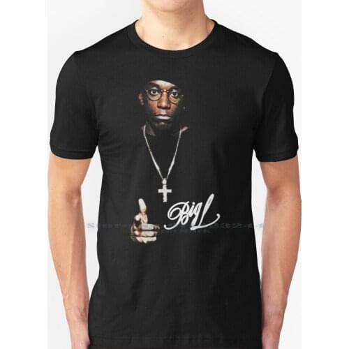Big L T Shirt 100% Pure Cotton Big L Lamont Rapper Rap Hiphop Harlem
