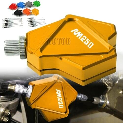 For Suzuki RM250 RM 250 1996-2008 1997 1998 1999 Motorcycle CNC Motocross Dirt Bike Stunt Clutch Lever Easy Pull Cable System