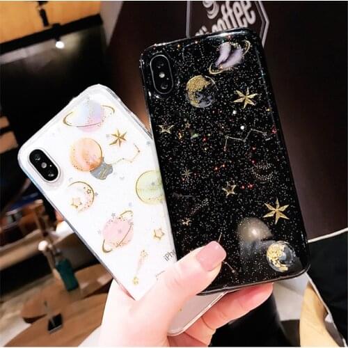 Case For Huawei P smart 2018 Z Cases Silicon Star Planet Cover Huawei P40 Lite P30 Pro Mate 20 10 30 Nova 5t 5i 3i 3 4 2i Bumper