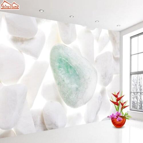 Stone Pebble Custom Photo Wallpaper Roll 3d Wallpapers for Living Room Wall Paper Papers Home Decor Mural TV Space Backdrop Roll