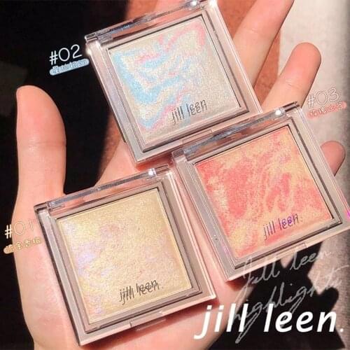 JILL LEEN High Gloss Foundation Face Brightening Blush ,Water Light Transparent Natural and Delicate Repairing Plate