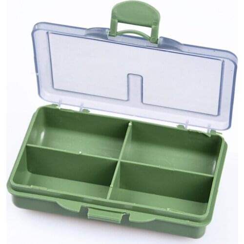 Fishing Tackle Box Waterproof Portable Fishing Gear Box Storage Box Storage Plastic Storage-mini Practical Bait Case