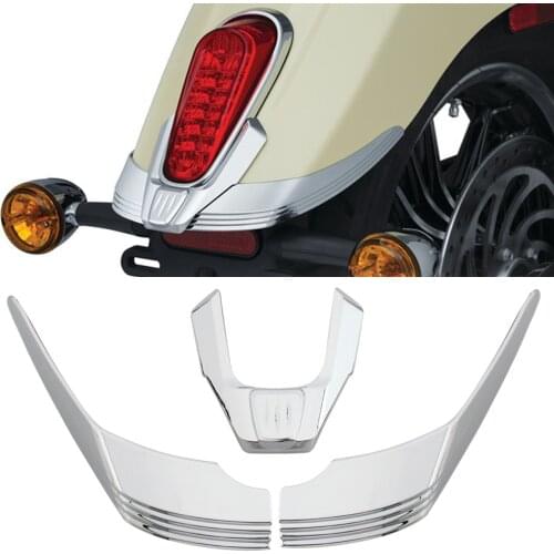 Motorcycle Rear Fender Tip Decorate Sticker For Indian Scout 2015 -2019 Motorcycle Rear Fender Trailing Edge Tip