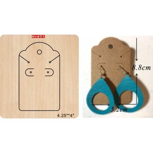 Hanging jewelry paper DIY 2019 new wooden mould cutting dies for scrapbooking Thickness/15.8mm