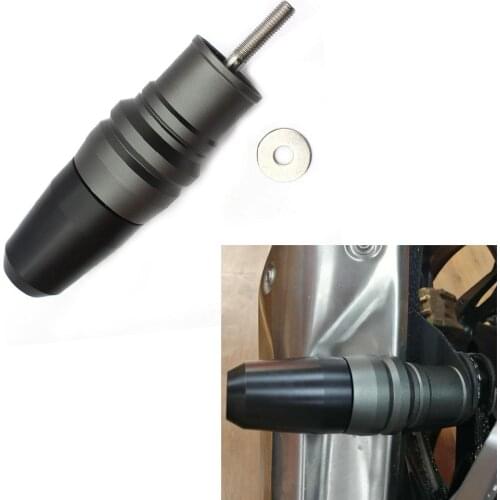 Exhaust Anti-Drop Ball Silencer Slider For KAWASAKI Z900RS 2018-2019 BMW G310GS 20172018 2019 2020 Motorcycle Aluminum Black