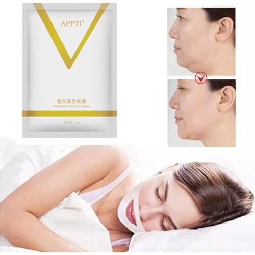 Dropshipping Face Lifting Mask V Shape Slimming Mask Facial Line Remover Wrinkle Double Chin Reduce Lift Bandage Skin Care Tool