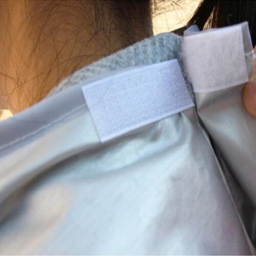 Collapsible Hair Cutting Capes Cloak Waterproof Family Hair Dyeing 70cm