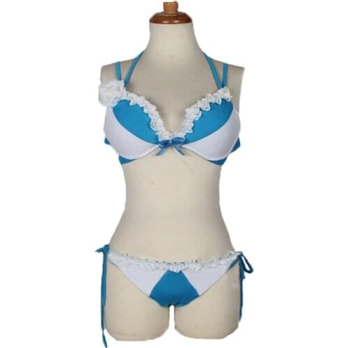 !Fate/EXTELLA Tamamo no Mae Swimsuit Lovely Uniform Cosplay Costume Summer Pool Swimwear Daily Suit For Women 11