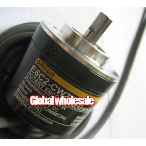 1pcs E6C2-CWZ6CH 2000P/R encoder for Omron / 300 line incremental rotary encoder
