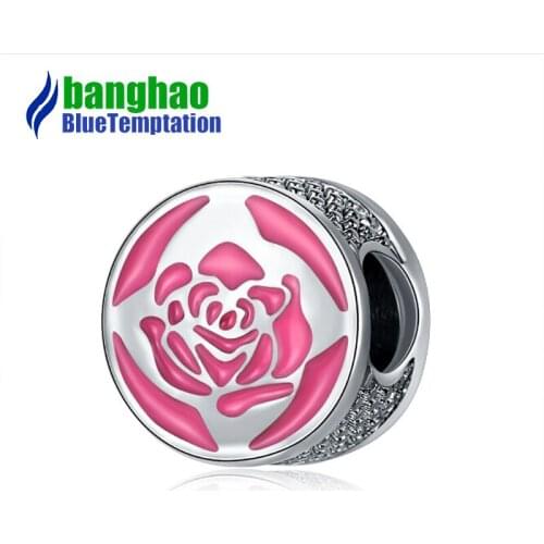 1Pc Spring plata de ley Ocean Fish Beads For Jewelry Making Original charms Bracelet DIY ctharm bead ENM591