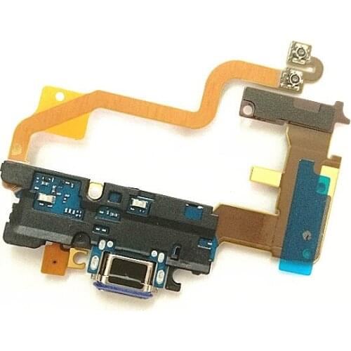 10pcs/lot For LG G7 Thinq G710 Micro USB Charger Dock Connector Charging Port Microphone Flex Cable Replacement Parts