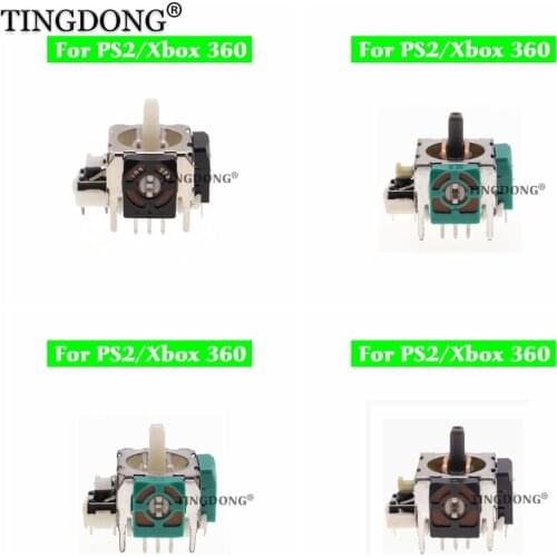 100PCS For Sony PS2 3D Analog Stick Sensor Joystick Handle Replacement For XBOX 360