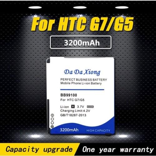 High quality 3200mAh BB99100 Phone Battery for HTC A8180/A8181/G5/G7/T8188/T9188/NEXUS ONE/HTC Desire battery
