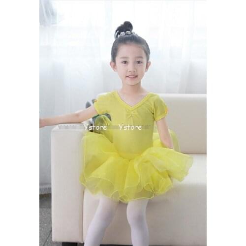 Girls Ballet Tutu Skirt Skate Balet Dancewear Disfraz Children Swan Lake Ballet Costumes Girls Ballet Clothes Pink Ballet Dress