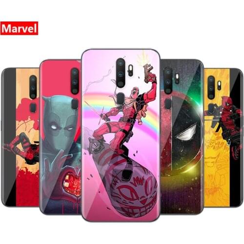 Marvel Deadpool Avengers Super Hero For OPPO Reno3 2 F Z A ACE 10X Zoom 5G Soft TPU Silicone Phone Case