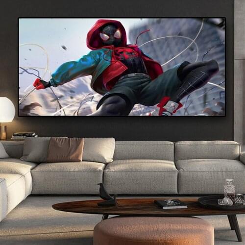 Marvel Canvas Child Paintings Superhero Character Posters and Cute Prints Wall Art Pictures for Living Kids Room Home Decoration