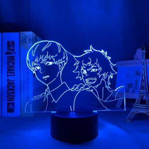 Devilman Crybaby Led Night Light for Bedroom Decor Birthday Gift Nightlight Anime Table 3d Lamp Devilman Crybaby Drop Shipping