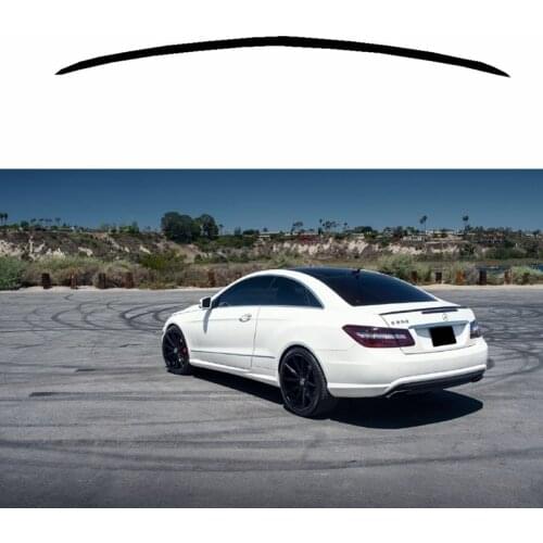 For Mercedes-Benz W207 E 2-door Coupe E250 E350 CDI E500 E550 Carbon Fiber Rear Roof Spoiler 2009-2019 AMG style spoiler