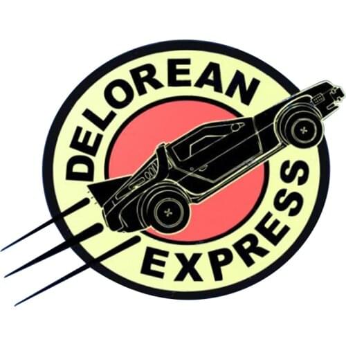 Delorean Express Pin