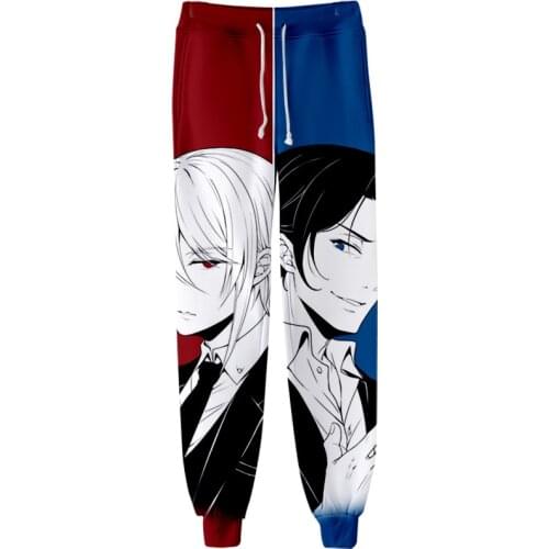 Anime Moriarty The Patriot 3D Cool Jogger Pants Women Men Pencil Trousers New Jogger Sweatpants Mid Pattern Y2K Kawaii Clothes