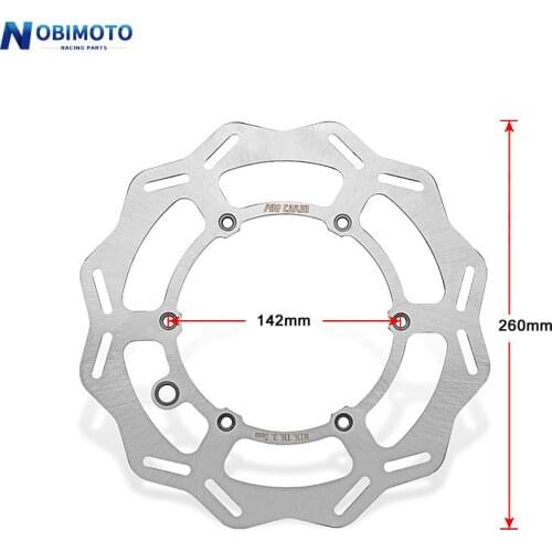 Motorcycles 260MM New Front Brake Disc Brake Rotor Disk For KTM 125 150 250 350 450 530 SX XC EXC XCW All MX/ENDURO Models 94-21