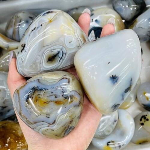 Natural Black Agate Bulk Irregular Mineral Ore Specimen Decorations Reiki Fengshui Collection