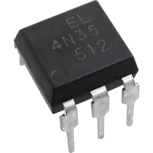 20pcs 4N35 EL4N35 DIP-6 new original Line 6 foot Optocouplers ORIGINAL