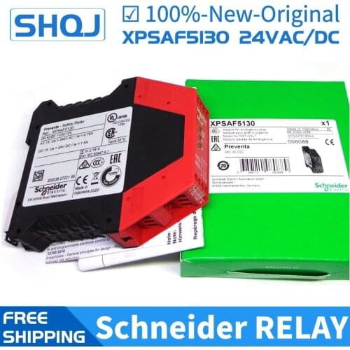 Schneider relay XPS-AF XPSAF5130 24VAC/DC Brand new and original relay