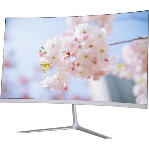 Super thin wide 1k 2k 22 24 27 32 inch computer gaming flat curved monitor 4k 144hz