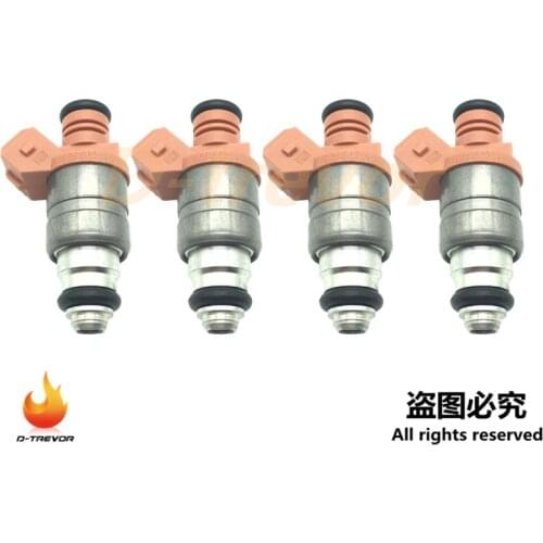 4pcs OEM Fuel Injector Nozzle 96518620 For Chevrolet Daewoo Matiz M200 M250 0.8 1.0 ADG02801 96351840