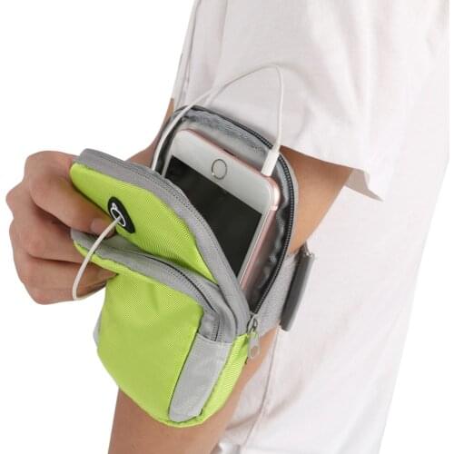 Running Jogging GYM Protective Phone Bag Sports Wrist Arm Bag Outdoor Waterproof Nylon Hand Bag For Camping Hiking Hot Sale New