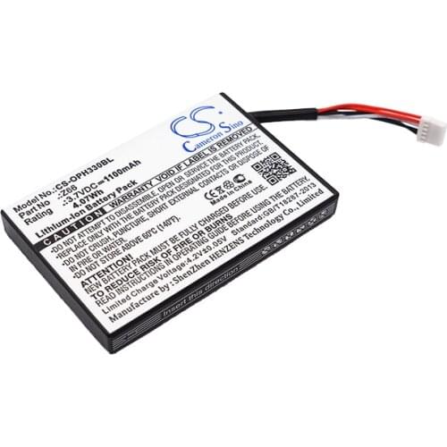 2021 Battery For Opticon OPR33015505-0-00 OPC-3301i,OPI-3301,OPI-3301i,OPR-3301 1100mAh / 4.07Wh
