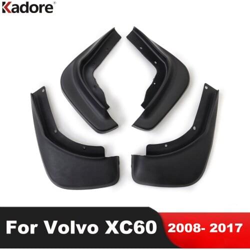For VOLVO XC60 2008-2011 2012 2013 2014 2015 2016 2017 Car Fender Flares Front Rear Splash Guards Mud Flaps Mudguards Mudflap