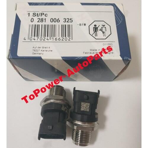 Fuel Rail Pressure Sensor OEM 0281006325 0281002851 0281006112 5260246 for Fiatt Fordd Ivecoo Dodgee RAM 2500 Komatsuu V++W
