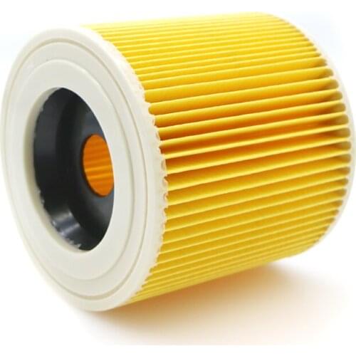 For Karcher Vacuum Cleaners parts Cartridge HEPA Filter WD2250 WD3.200 MV2 MV3 WD3 karcher filter parts air dust filters