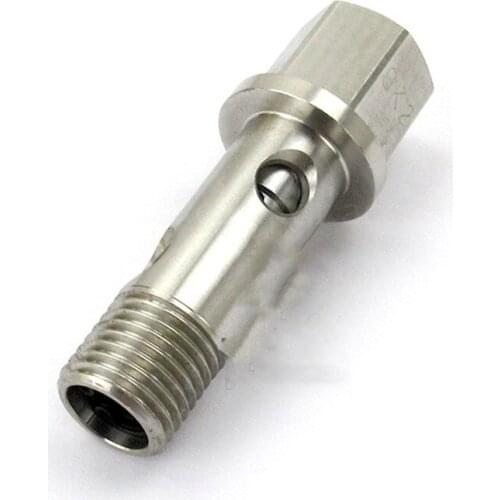 Excavator Hitachi zax270-3/240/200-3/330-3 EFI Case Sumitomo SH200-5/350-5 diesel pump oil return screw one-way valve 4HK1/6HK1