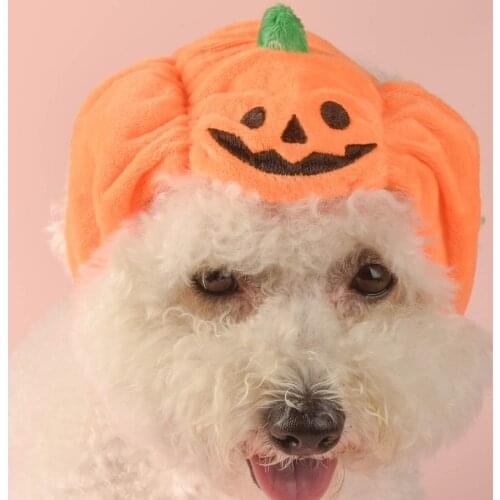 Cotton Pet Hat Decorative Party Pet Cap for Cats Small Dogs Adjustable Cute Cosplay Pet Accessories Halloween Headwears