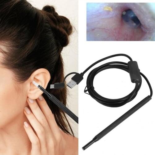 Ear Pick Wax Remover Cleaner Scope Endoscope Earpick Camera Ear Care Tool