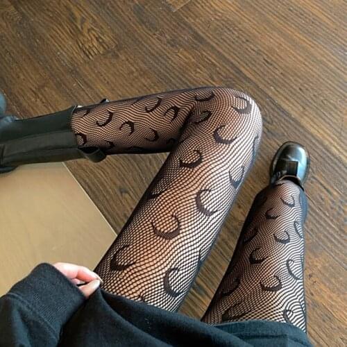 Women Lolita Hollowed Out Lace Mesh Stockings Bottomed Pantyhose Japanese Lolita Retro White Stocking Hot Classic Tights