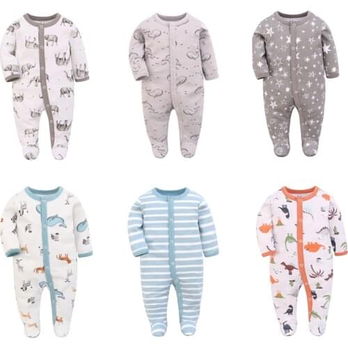 Baby Rompers Newborn Baby Girl Clothes Full Sleeve Baby Boy Clothes Roupas de bebe Cotton Outwear Spring Fall Pajamas