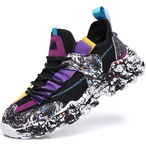 Breathable Mesh Mens Casual Shoes Black White Men Sneakers Lace Up Male Sports Tennis High Quality Walking Zapatillas Size 44