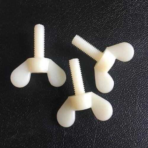 M5 M6 PA66 Nylon Butterfly Bolt Wing Bolt Set Wing Nuts Claw Screw Thumb Screw Insulated Plastic Screws