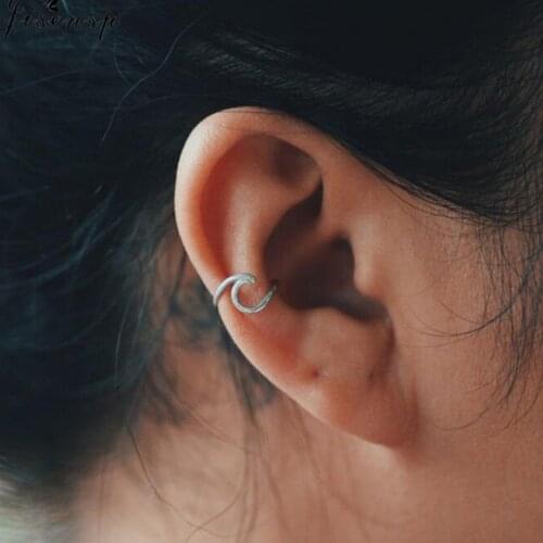 Minimalist Mountain Stud Earrings for Women Nature Landscape Mountain Ear Climber Earrings Geography Jewelrys Hiker Gifts