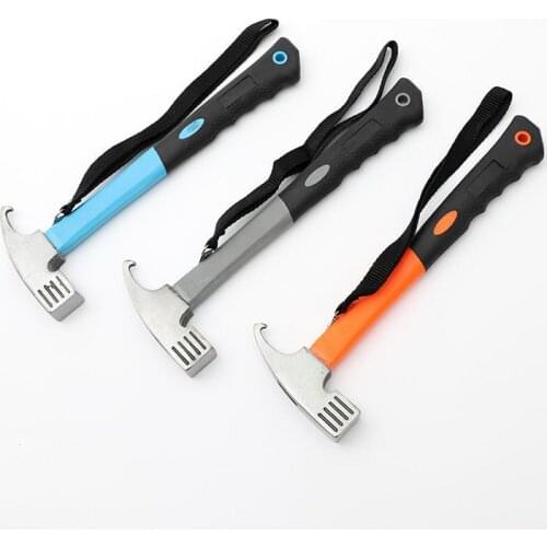 Garden Tent Multifunctional Hammer Camping Tent Multifunctional Hammer, Special High Carbon Steel Claw Hammer For Tent Nails